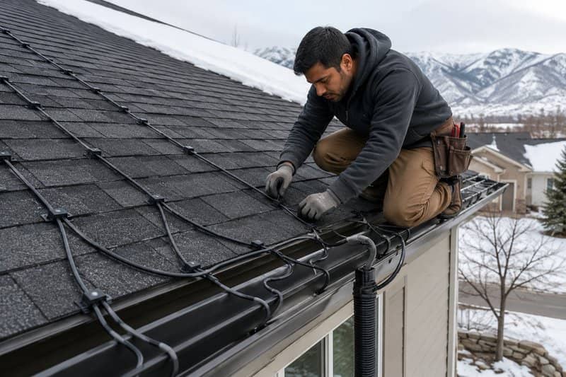 What Proper Heat Tape Roof Installation Looks Like
