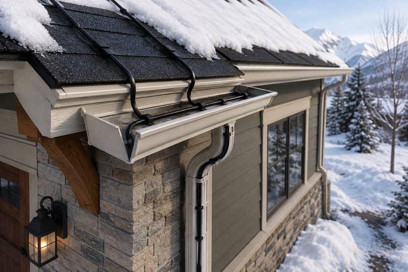 Don’t Stop at the Roof! Why You Need Gutter Heat Tape Installation